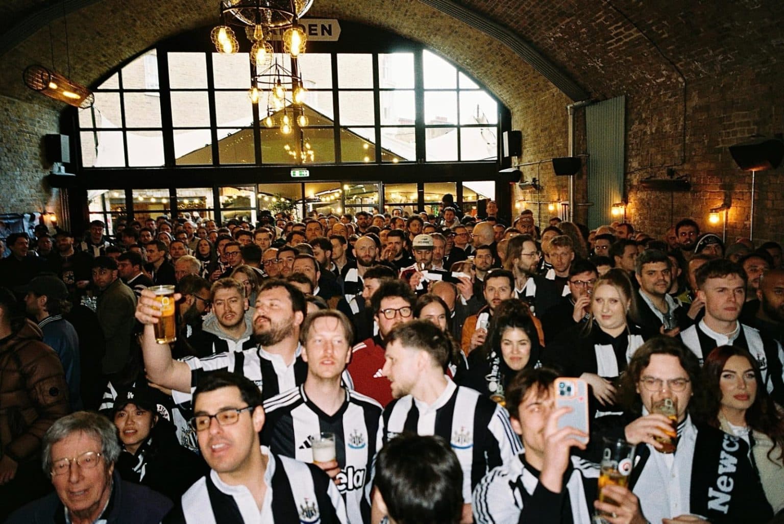 NUSCL supporters at match viewing